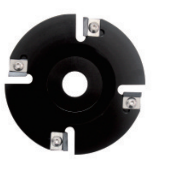 Four-blade hoof trimming disc, 120 mm diameter