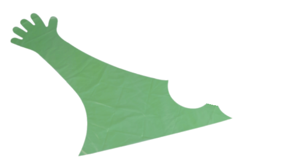 125 cm Veterinary Shoulder-Length Glove - ERV-VI-FRM-00011