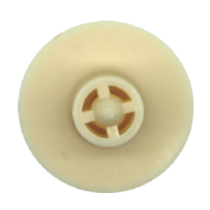 Rear view of a 134.2 kHz male electronic ear tag - ERV-VI-TAG-00002