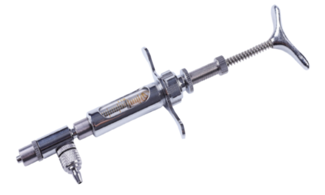 2 ml Metal and Glass Continuous Syringe - ERV-VI-ADD-00004