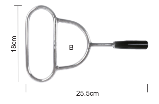 25.5 x 18 cm Sheep Mouth Gag - ERV-VI-FRM-00002