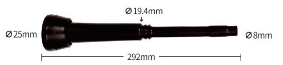 292 mm Milking Liner for 155 mm Shell - ERV-DF-LIN-00022