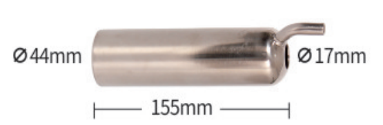 Matched shell dimensional reference for 292 mm Milking Liner for 155 mm Shell - ERV-DF-LIN-00022