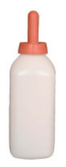 2L Straight Calf Feeding Bottle - ERV-DF-CAL-00016