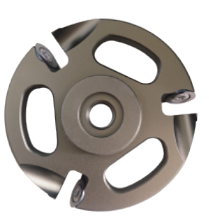 3 Blade Hoof Trimming Disc - Configuration 02 - ERV-VI-HOO-00002