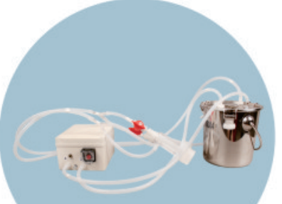 3 L Compact Goat Milking Machine - ERV-DF-SYS-00001