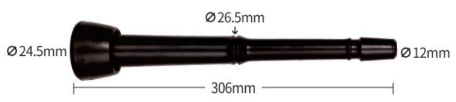 306 mm Milking Liner for 140 mm Shell - ERV-DF-LIN-00010