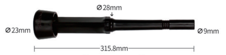 315.8 mm Milking Liner for 148.8 mm Shell - ERV-DF-LIN-00019