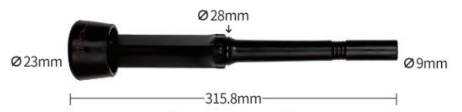 315.8 mm Milking Liner for 148.8 mm Shell - ERV-DF-LIN-00019