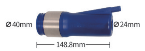 Matched shell dimensional reference for 315.8 mm Milking Liner for 148.8 mm Shell - ERV-DF-LIN-00019