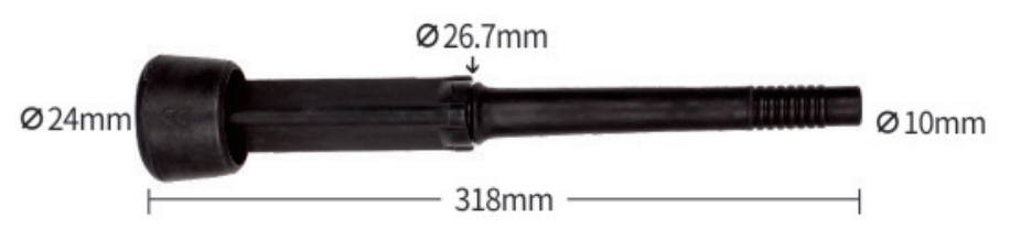 318 mm Milking Liner for 148.8 mm Shell - ERV-DF-LIN-00020