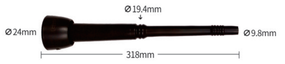 318 mm Milking Liner for 155 mm Shell - ERV-DF-LIN-00017