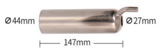 Matched shell dimensional reference for 325 mm Milking Liner for 147 mm Shell - ERV-DF-LIN-00016