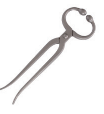 35 cm Carbon Steel Bull Holder - ERV-DF-CARE-00016