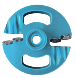 4 Blade Hoof Trimming Disc - Configuration 03 - ERV-VI-HOO-00003
