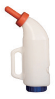 4L Angled-Teat Calf Feeding Bottle - ERV-DF-CAL-00013