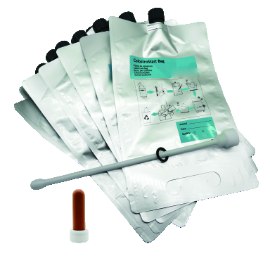 4L Colostrum Feeding Bag Kit - kit photograph with bags, feeding tube and nipple - ERV-VI-MLK-00031