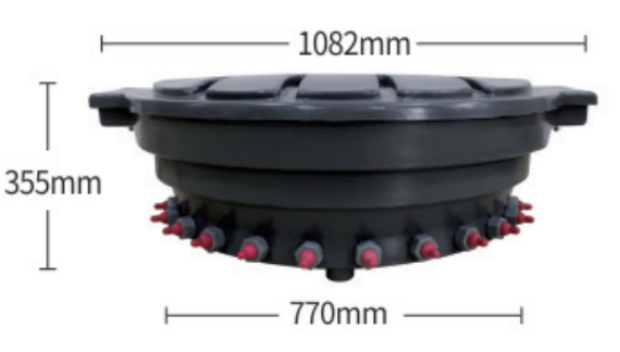 55L Twelve-Teat Goat Feeder - ERV-DF-FED-00006