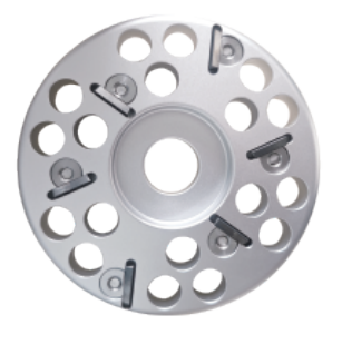 6 Blade Hoof Trimming Disc - Configuration 09 - ERV-VI-HOO-00009