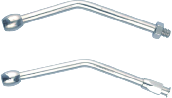 Curved veterinary drench cannula configurations