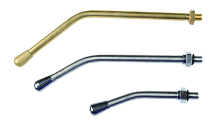 Three veterinary drench cannula configurations