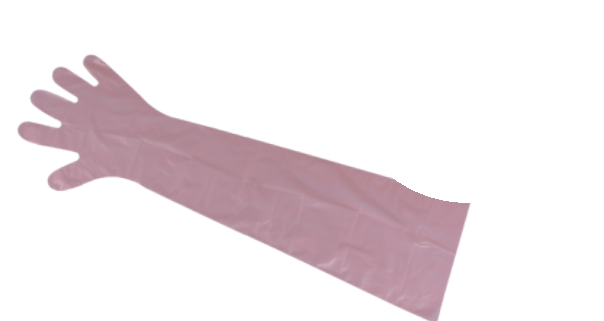 90 cm EVA and LDPE Long Veterinary Glove - ERV-VI-FRM-00012
