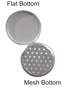 Liquid nitrogen tank accessories: flat and mesh bottom designs - ERV-VI-SUP-00008