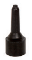 Black Raised-Base Calf Feeding Teat - ERV-DF-FED-00016
