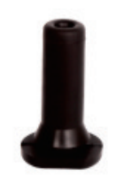 Black Tall Calf Feeding Teat - ERV-DF-FED-00019