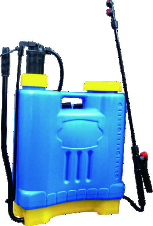 Blue-Tank Manual Backpack Sprayer 16L 18L 20L - A - blue tank and spray wand - ERV-VI-CLN-00022