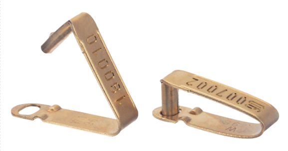Brass Ear Tags 73.5 x 13 mm - ERV-VI-TAG-00005