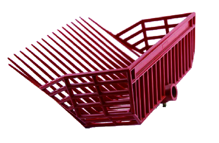 Bucket-Style Stable Fork Head 40 x 33 cm - ERV-VI-CLN-00016