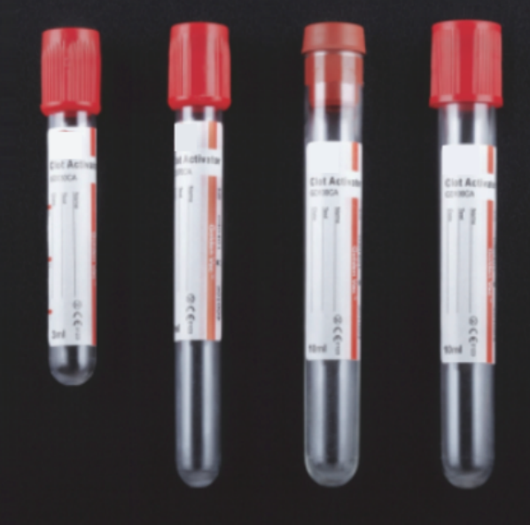 Clot Activator Blood Collection Tubes 2-10 ml - ERV-VI-RES-00002