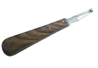 Double-Edged Hoof Knife