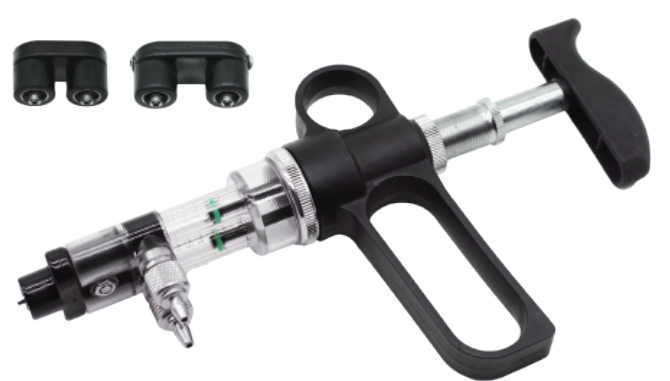 Dual Barrel Continuous Syringe 0.5+0.5 or 1+1 ml - ERV-VI-ADD-00001