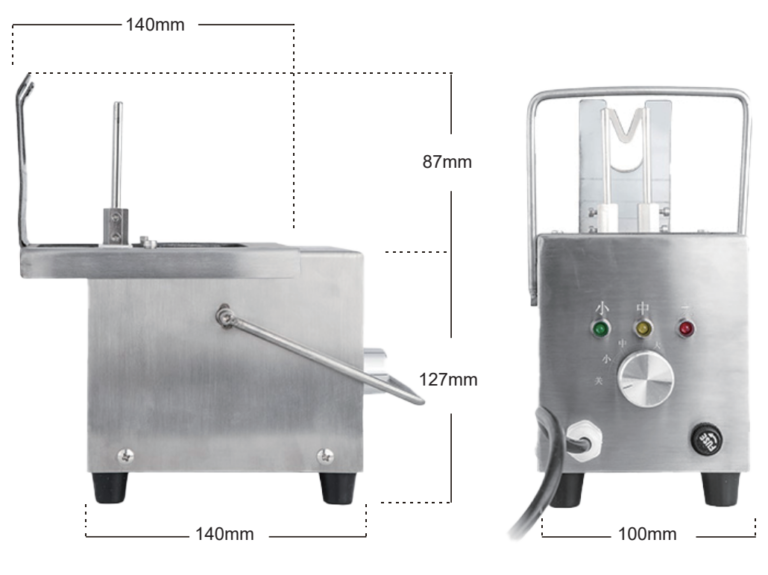Electric Tail Docker with Stainless Steel Blade - ERV-VI-HUS-00014