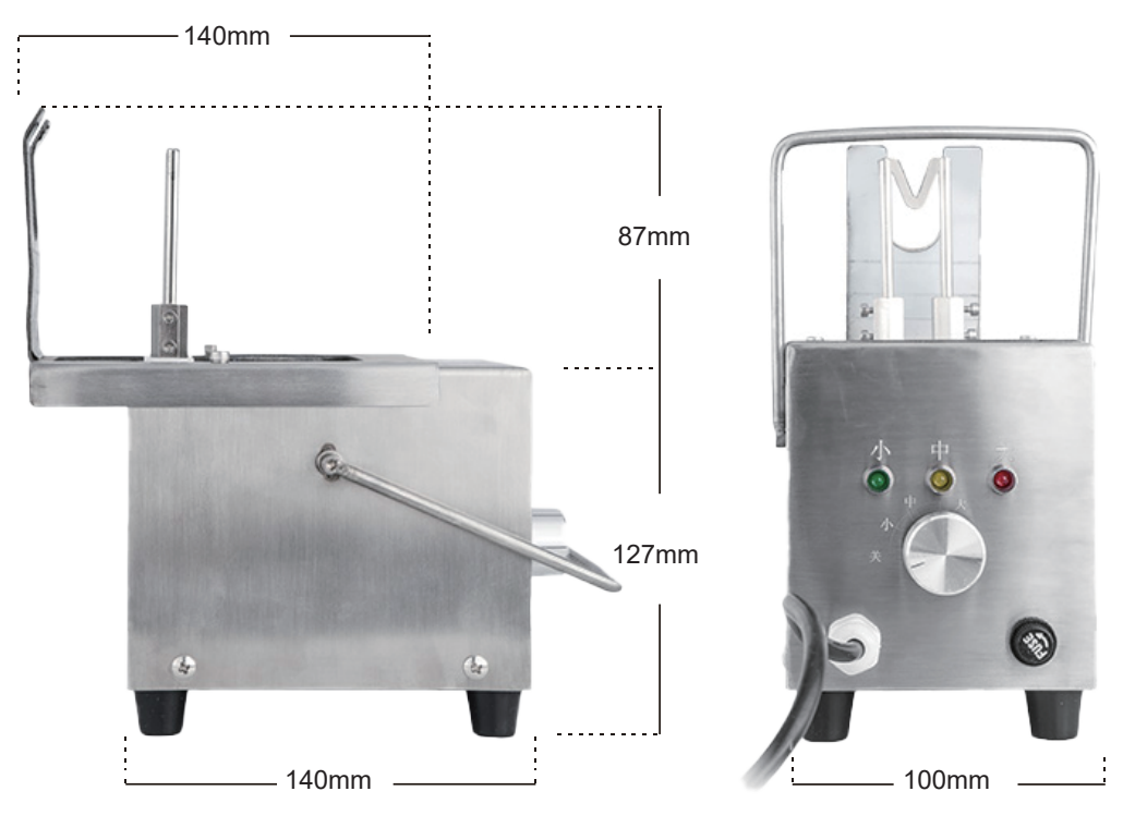 Electric Tail Docker with Stainless Steel Blade - ERV-VI-HUS-00014