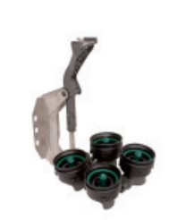 Hinged Milking Jetter Tray with Angled Bracket - ERV-DF-PAR-00024