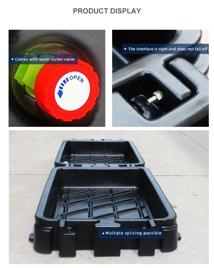 Connectable model: drain valve and joining details