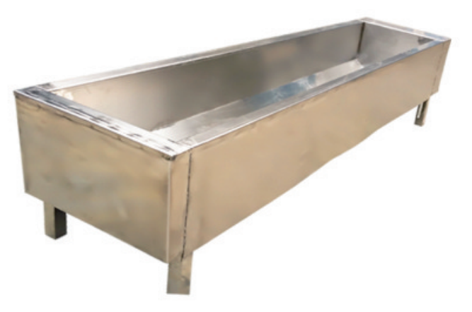 Insulated Stainless Steel Heated Livestock Drinking Trough - ERV-DF-SYS-00010