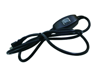 Large E27 Heat Lamp Cover 30 x 34 cm with Inline Switch - additional product view - ERV-VI-EQP-00003