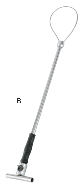 Locking Stainless Steel Pig Holder with T Handle - ERV-VI-FRM-00006
