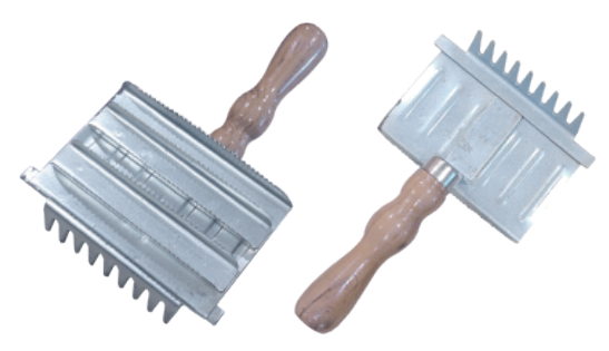Metal Curry Comb with Mane Comb - ERV-VI-AUX-00011