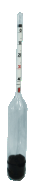 Milk Hydrometer Kit with 250 ml Cylinder - Hydrometer component