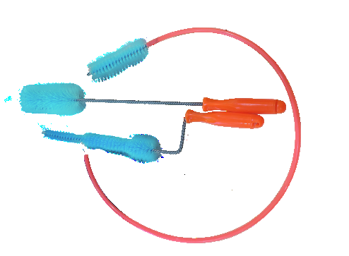 Milking Equipment Cleaning Brush Kit