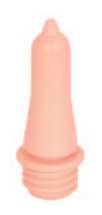 Peach Tapered Calf Feeding Teat - ERV-DF-FED-00010