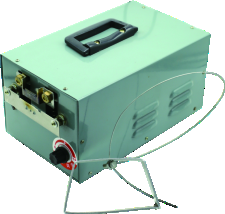 Pedal-Operated Poultry Beak Trimmer - pedal linkage and machine housing - ERV-VI-EQP-00017