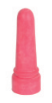 Pink Ribbed Calf Feeding Teat - ERV-DF-FED-00007
