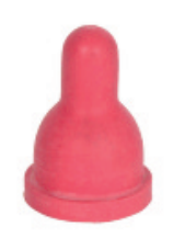 Pink Short Calf Feeding Teat - ERV-DF-FED-00018