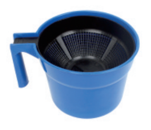 Plastic Milk Filter with Strainer Insert - ERV-DF-VAC-00006